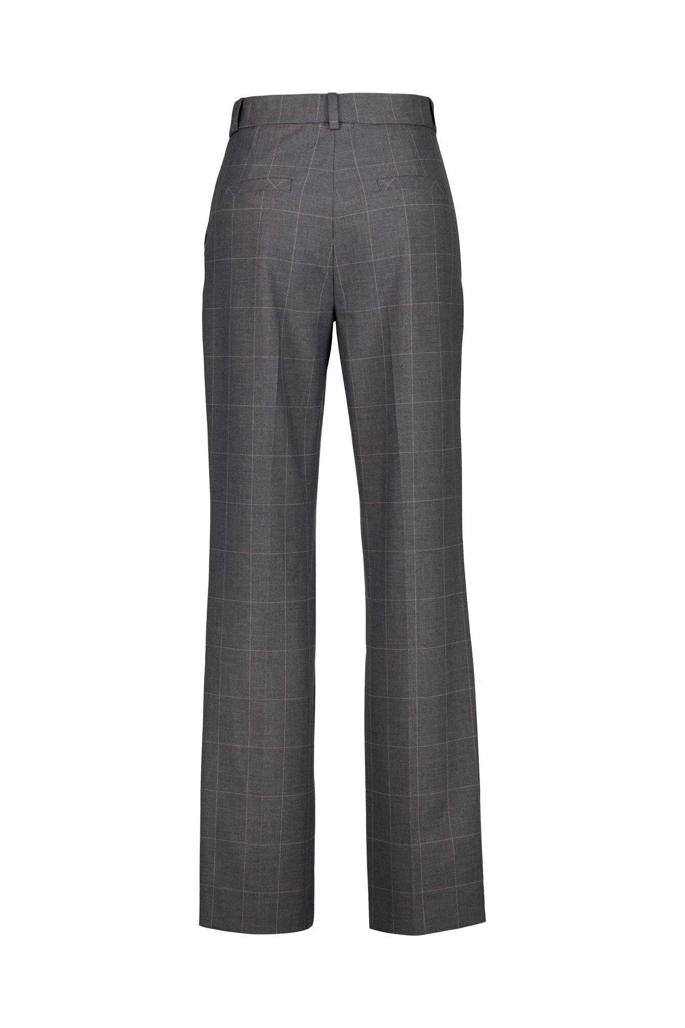 Hose Wide Leg - 983-rock patterned - Grau
