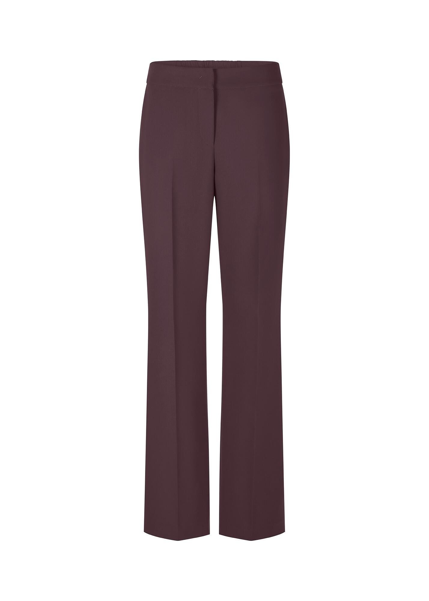Anzughose Wide Leg - 346-morello - Rot