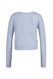 Cardigan aus Wolle - 407-stellar - Blau