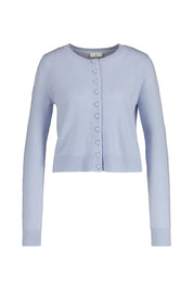 Cardigan aus Wolle - 407-stellar - Blau