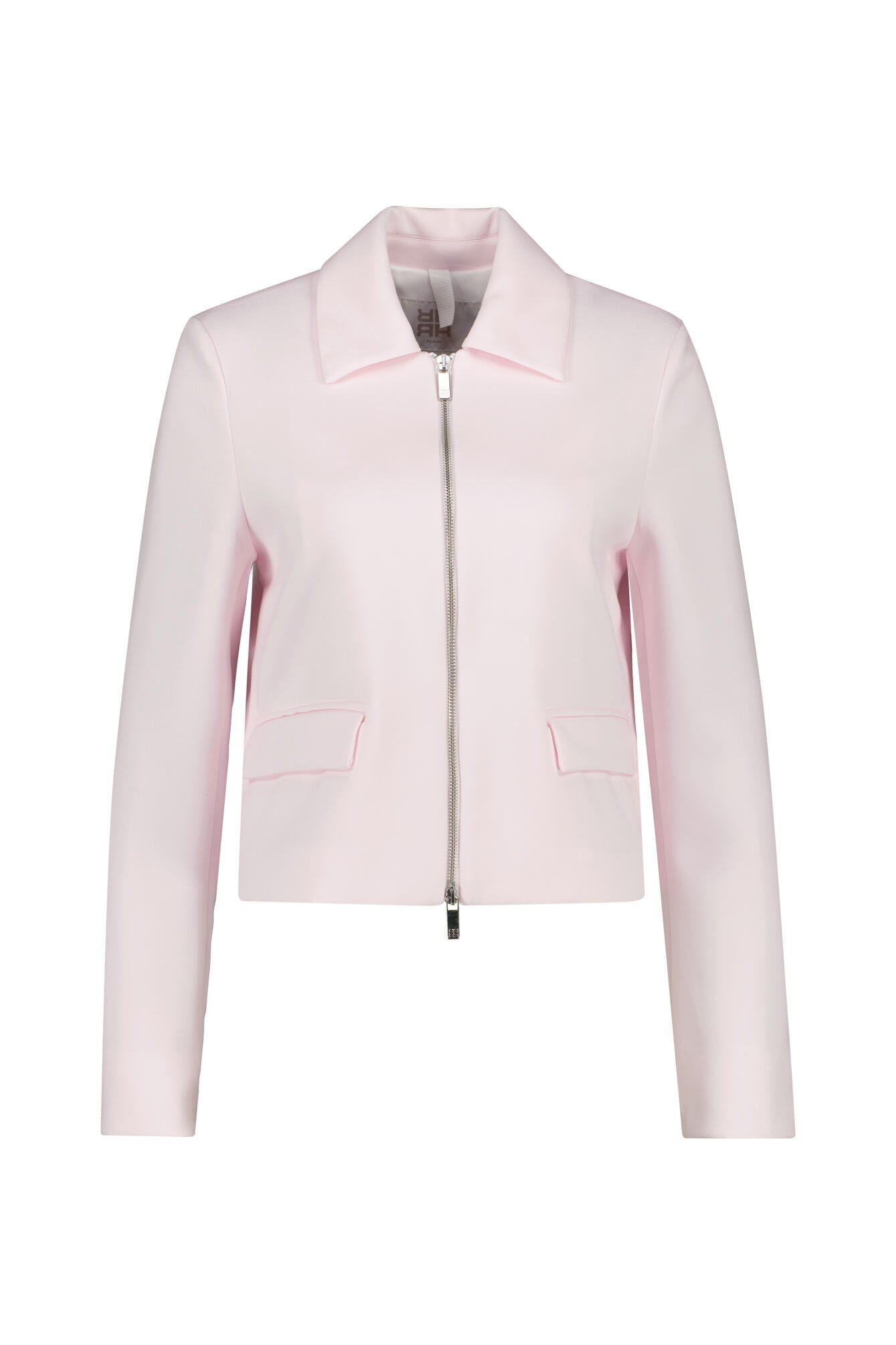 Blazerjacke mit Reisverschluss - 308-bloom - Pink