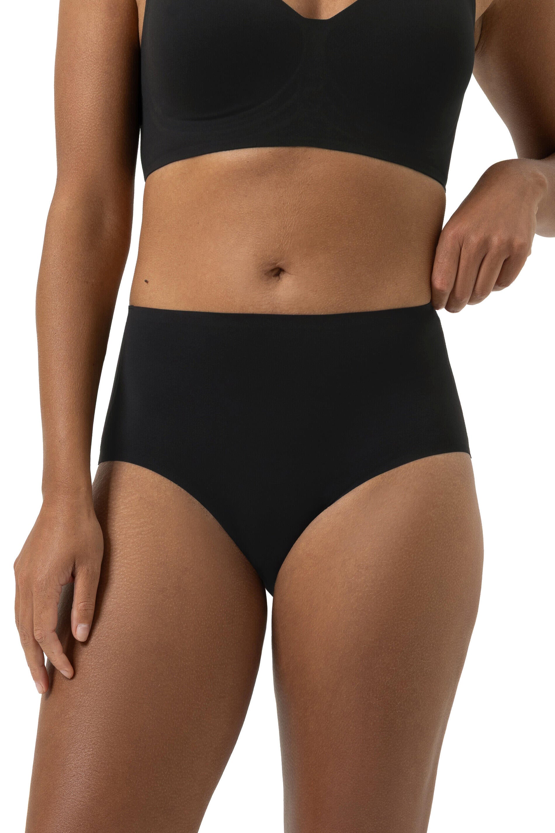 Taillenslip SIMPLY BETTER INVISIBLES - 3-schwarz - Schwarz