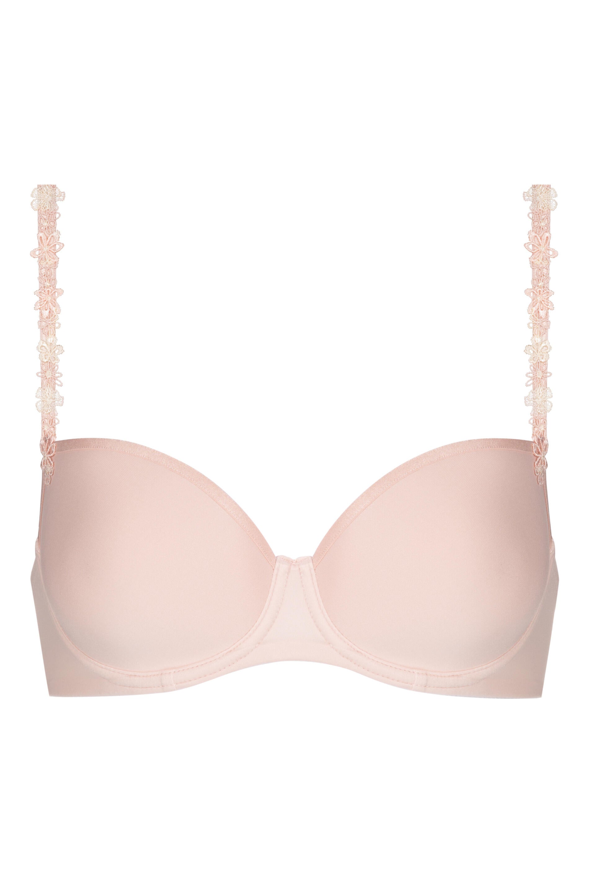 Spacer-BH mit Spitzendetails - 38-blossom - Rosa