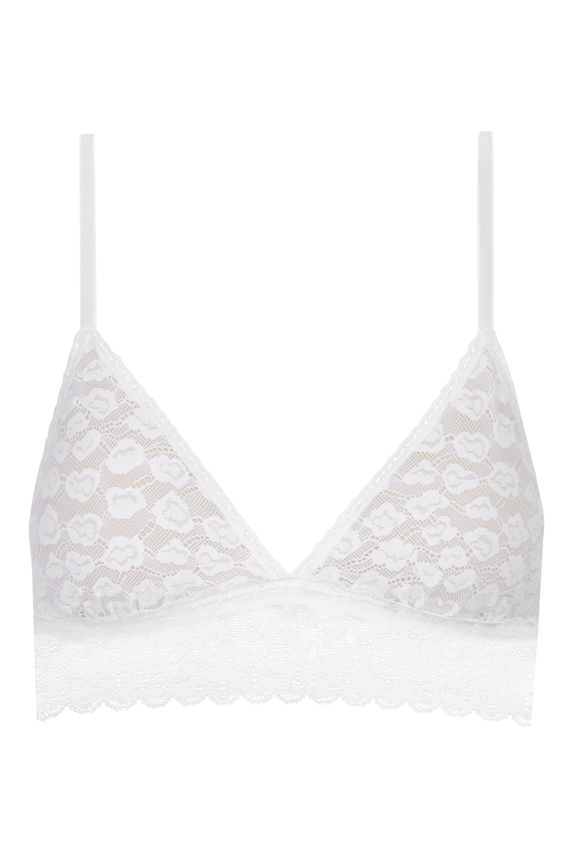 Triangle-BH mit Spitze - 1-weiss - Weiß