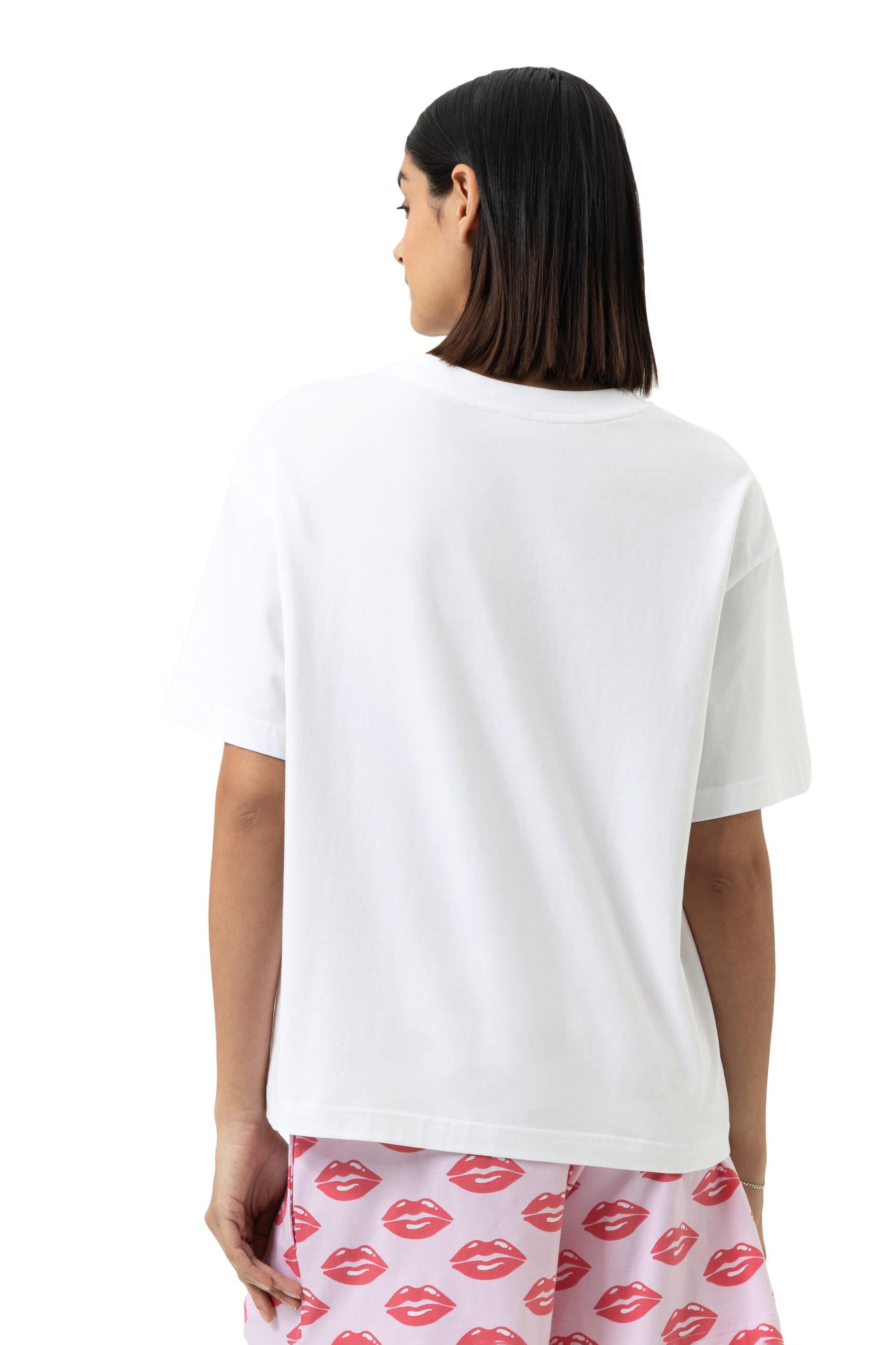 Schlafshirt aus Baumwolle - 1-weiss - Weiß