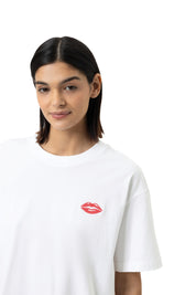 Schlafshirt aus Baumwolle - 1-weiss - Weiß