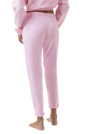 Schlafhose aus Baumwolle - 1718-soft pink - Rosa
