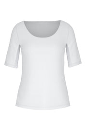 Blazer-T-Shirt - 1-weiss - Weiß