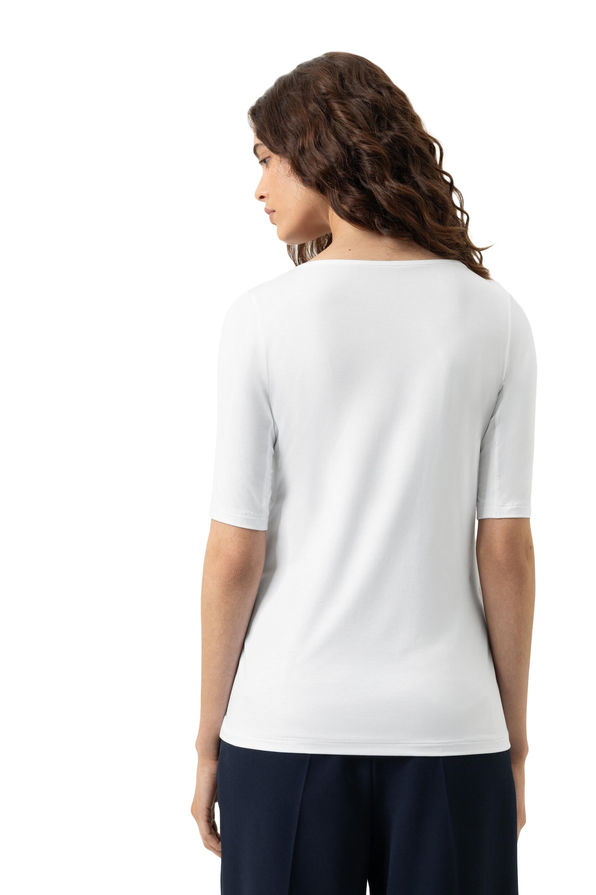 Blazer-T-Shirt - 1-weiss - Weiß