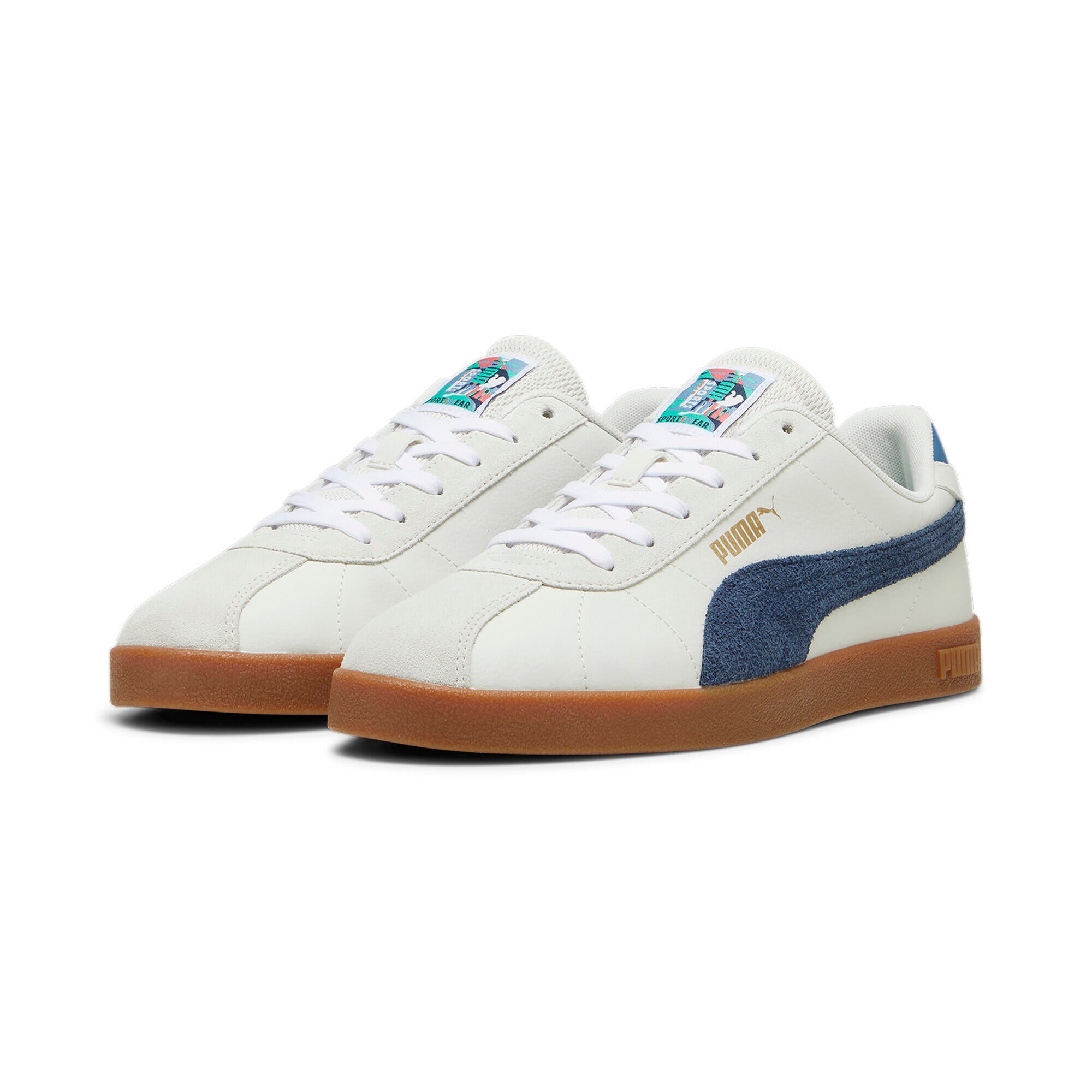 Sneaker Club II Year of Sports - 002-Vapor Gray-Club Navy-Gum - Blau