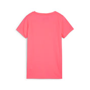 T-Shirt mit reflektierendem Logo - 016-Sunset Glow - Pink