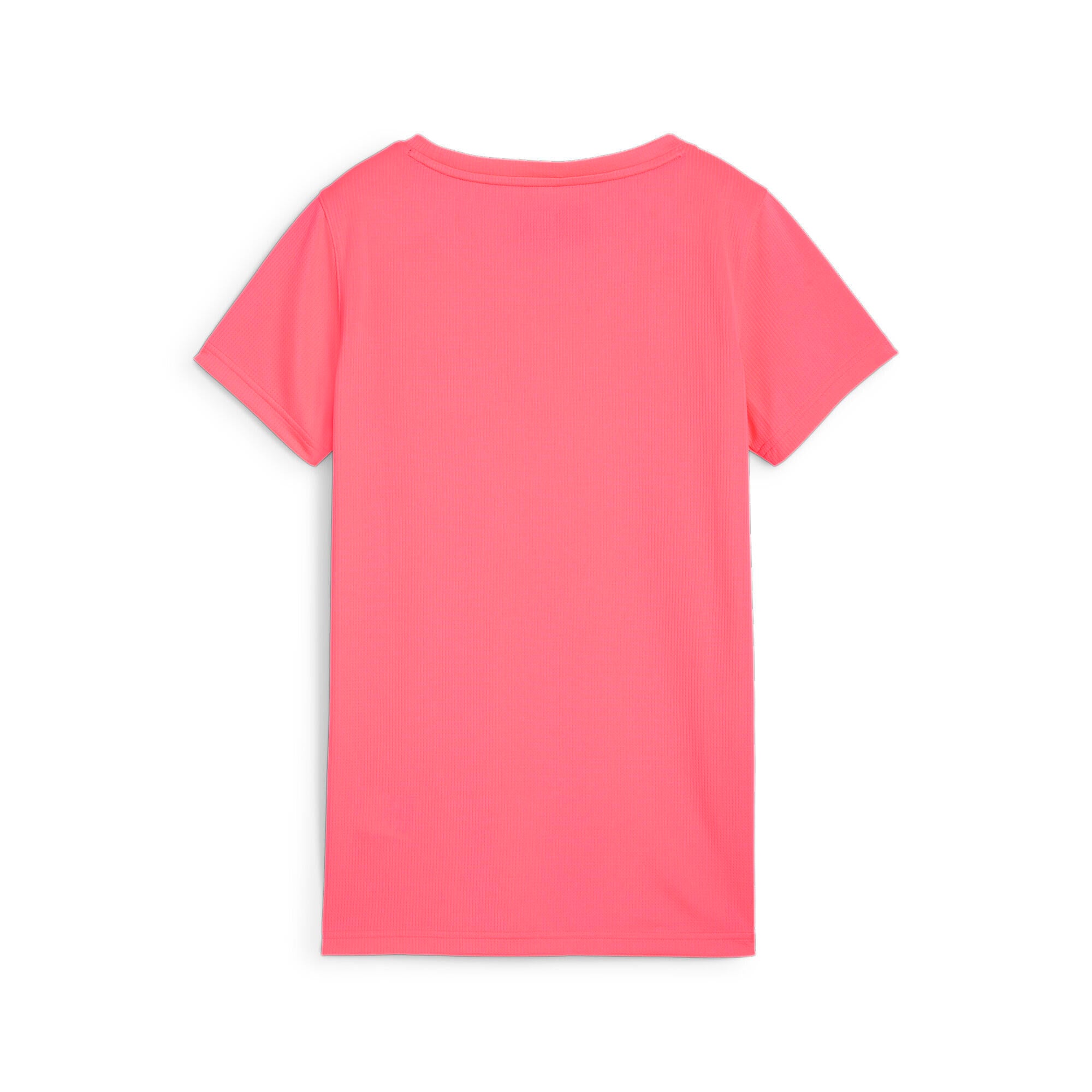 T-Shirt mit reflektierendem Logo - 016-Sunset Glow - Pink