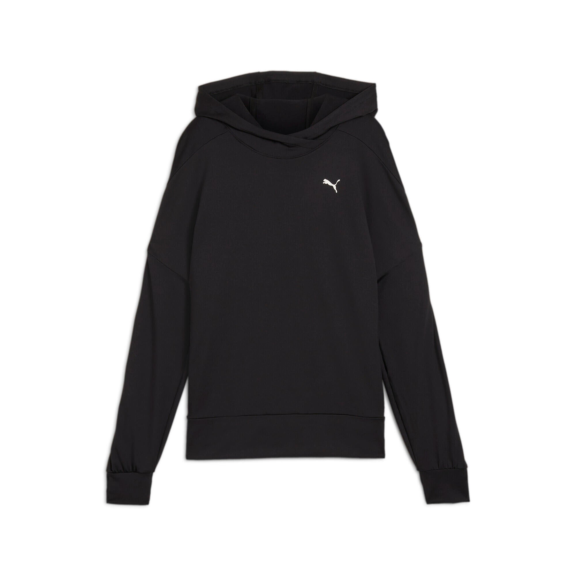 Trainingslongsleeve Cloudspun Hoodie - 001-PUMA Black - Schwarz