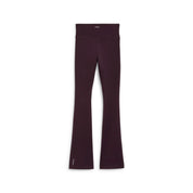 Jogginghose mit ausgestelltem Bein - 044-Midnight Plum-Sunset Glow - Braun