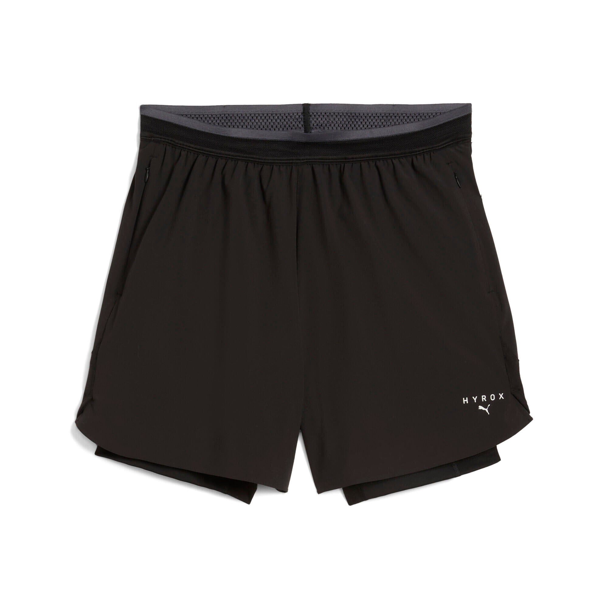 Funktionsshorts HYROX 2in1 - 001-PUMA Black - Schwarz