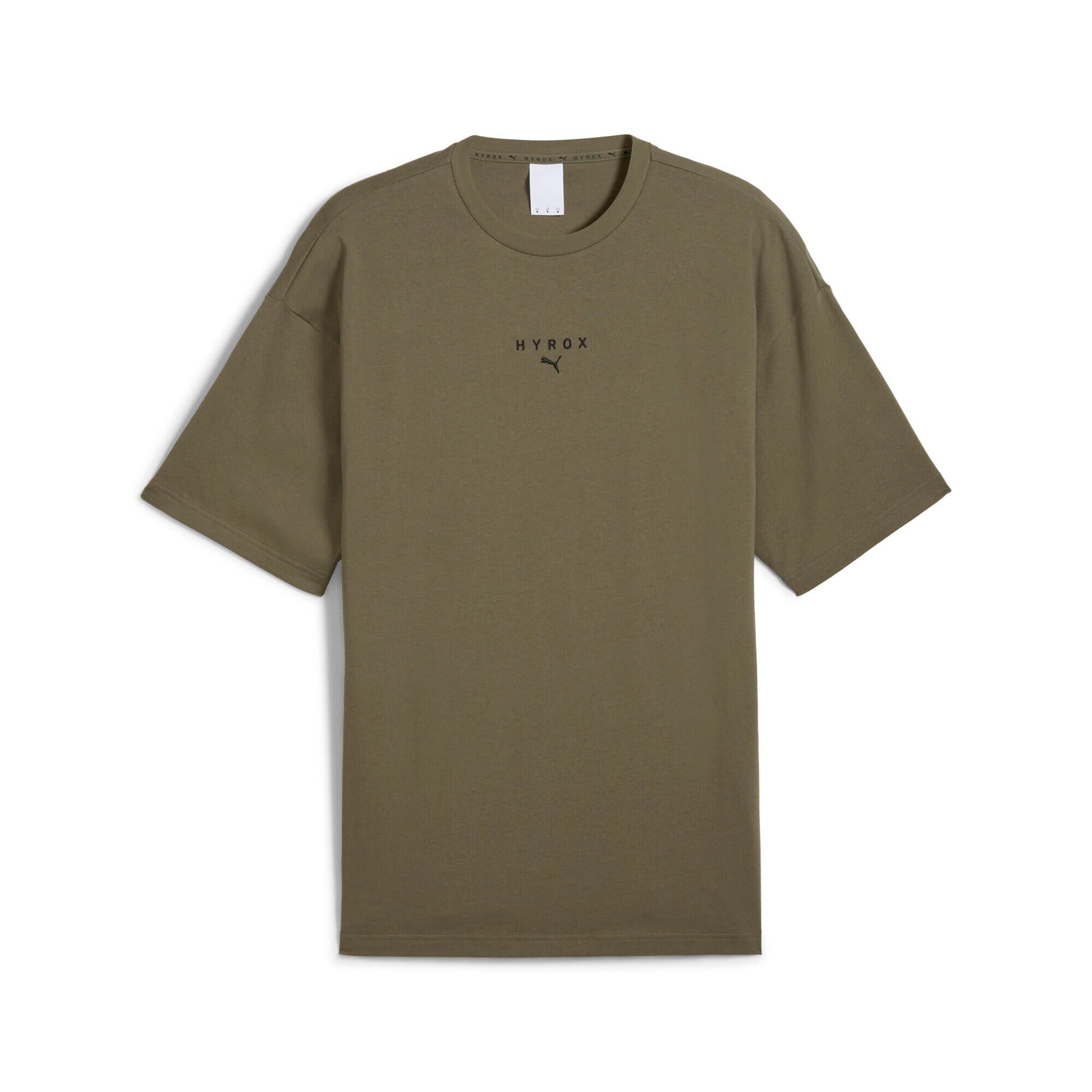 T-Shirt HYROX oversized - 081-Loden Green - Khaki