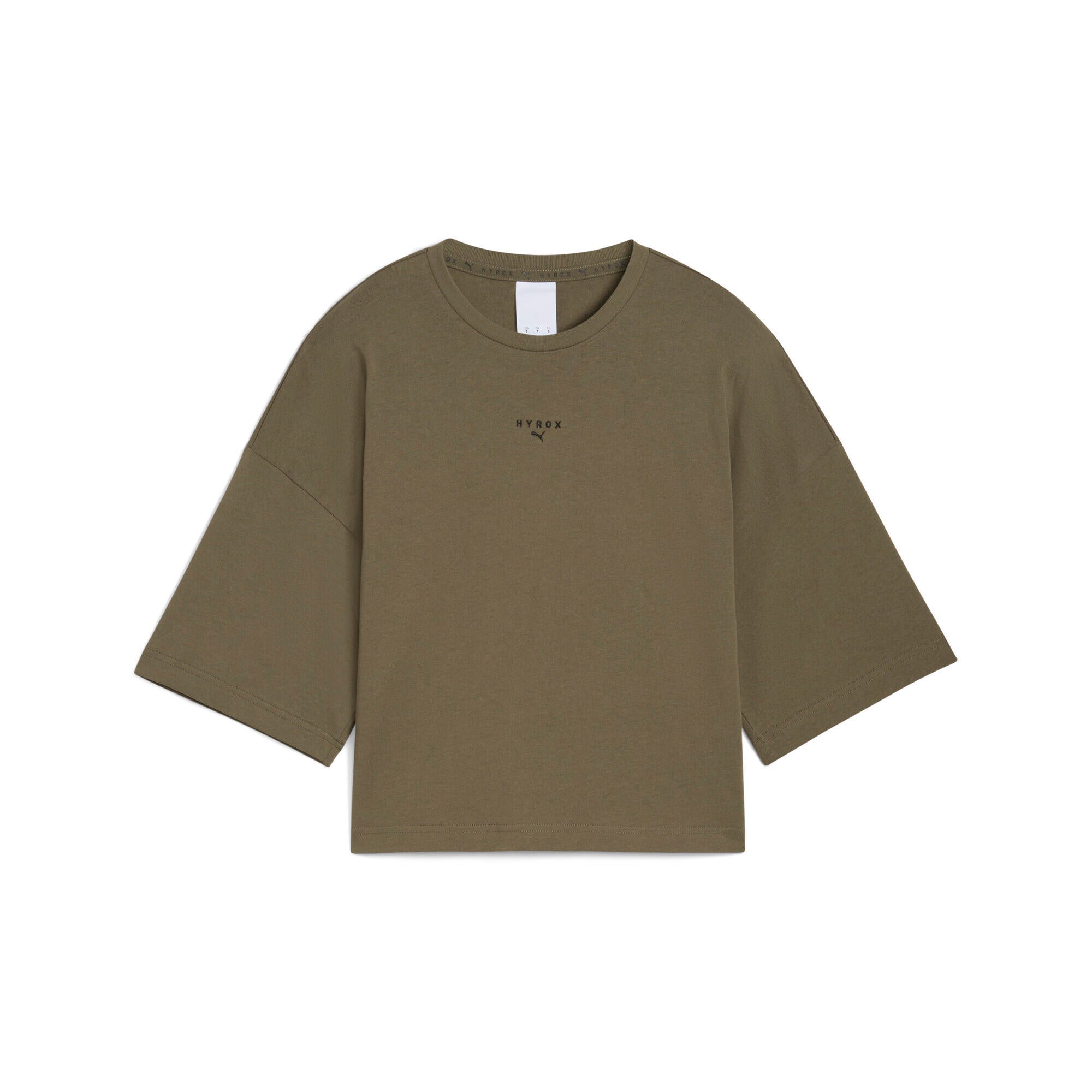 T-Shirt HYROX oversized - 081-Loden Green - Khaki