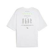 T-Shirt HYROX oversized - 002-PUMA White - Weiß