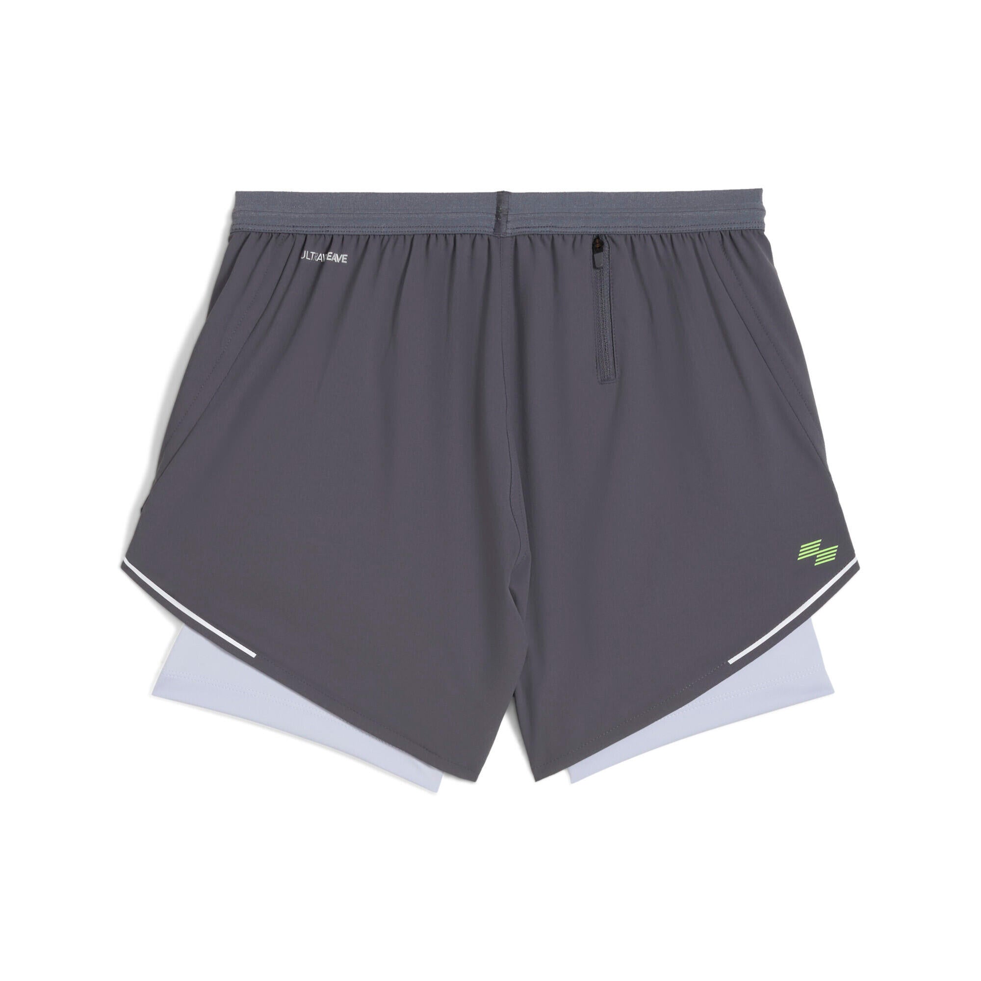 Funktionsshorts HYROX 2in1 - 069-Galactic Gray - Grau