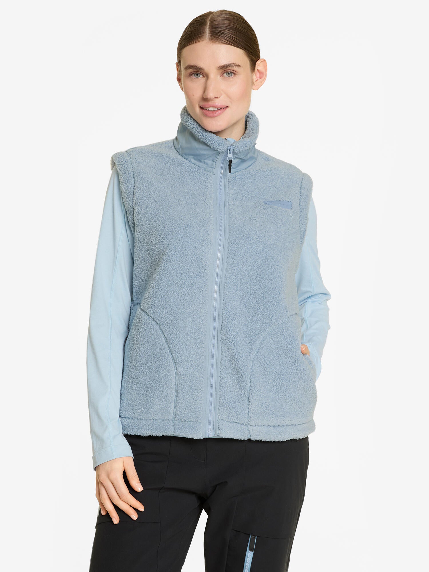 Midlayer-Weste JENIFA LADY - 453-frozen blue - Blau