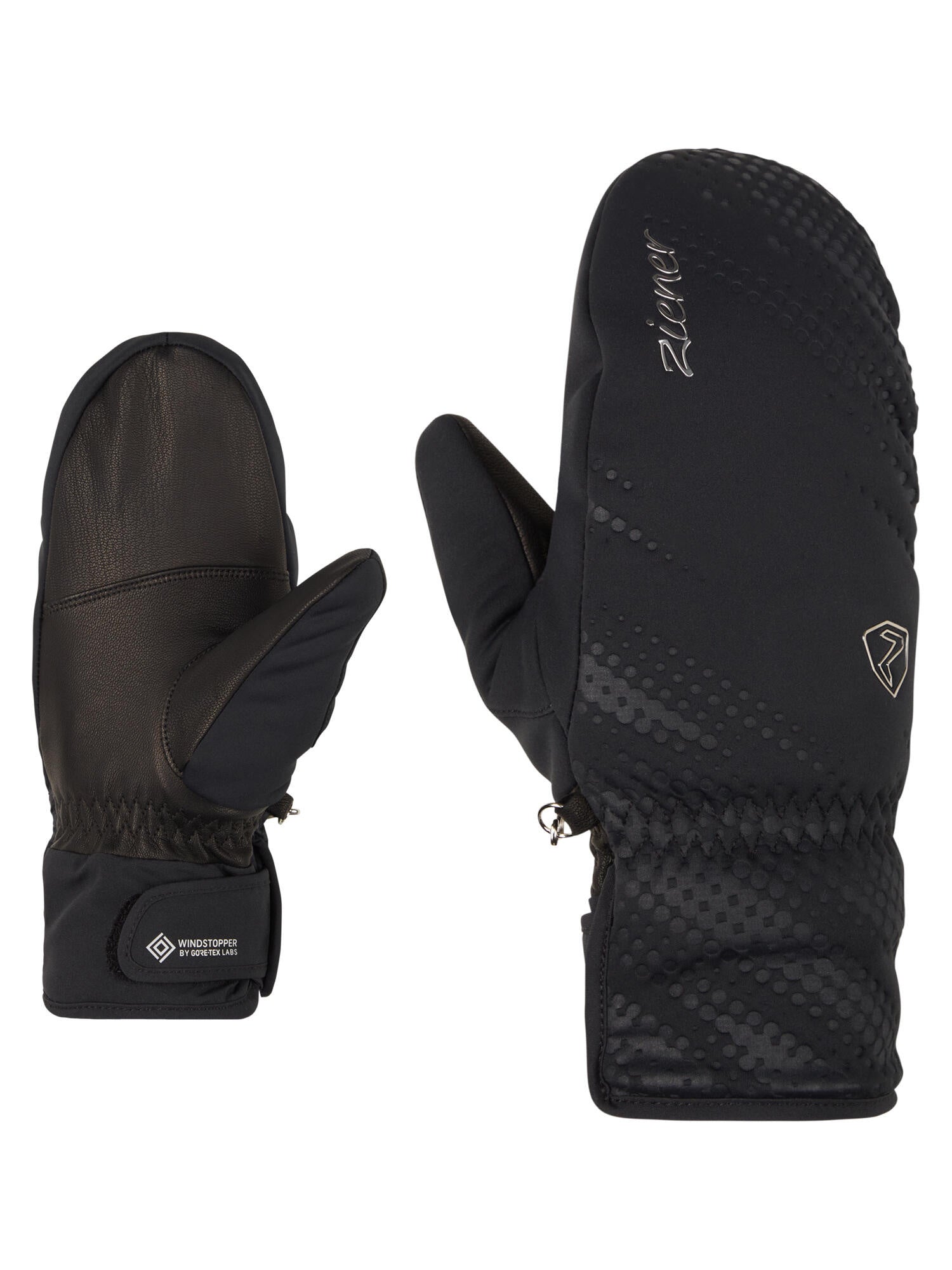Skihandschuhe  KAROIA WS PR MITTEN - 12-black - Schwarz