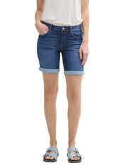 Jeansshorts ALEXA  Slim Fit - 10281-mid stone wash denim - Blau