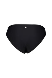 Bikini-Slip mit Mesh-Einsatz - 4215-black - Schwarz