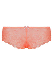 Hipster mit Spitze - 28558-neon peach - Orange