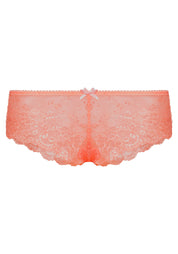 Hipster mit Spitze - 28558-neon peach - Orange