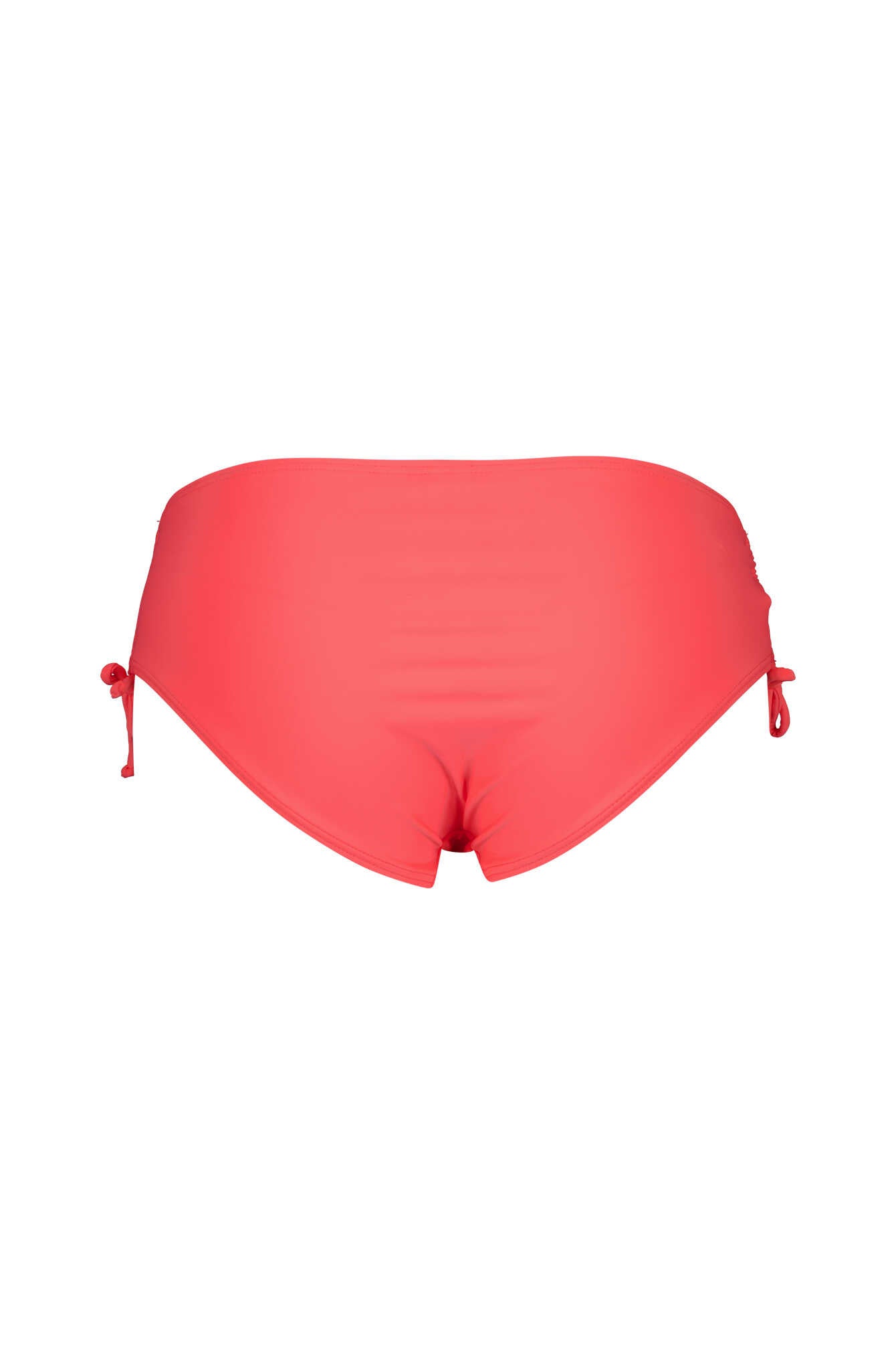 Bikini-Slip mit Raffung - 4513-coral - Pink