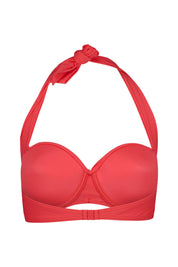 Bikini-Top mit Bügel - 4513-coral - Pink