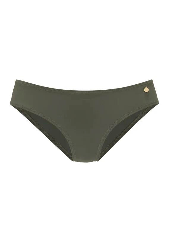 Bikini-Slip - 24002-oliv solid - Grün