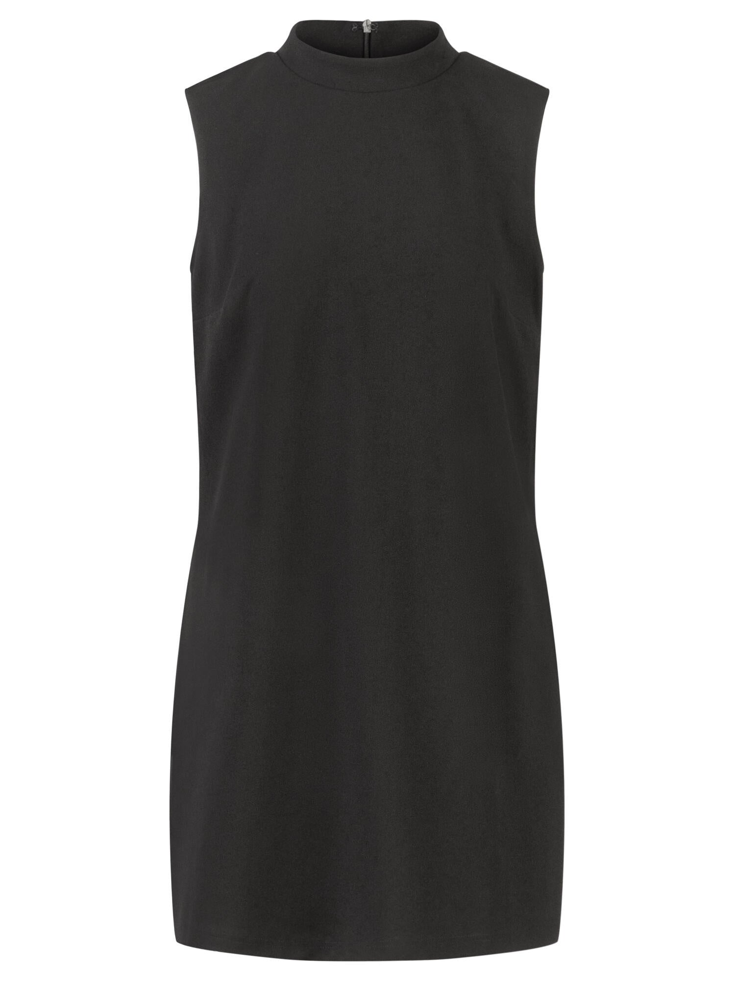 Midi-Kleid - schwarz - Schwarz
