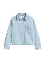 Overshirt aus Denim - 5722-Light Blue_Multi_24 - Blau