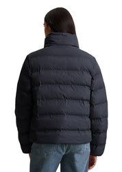 Pufferjacke mit Stehkragen Regular Fit - 4133-Blue Depths - Blau