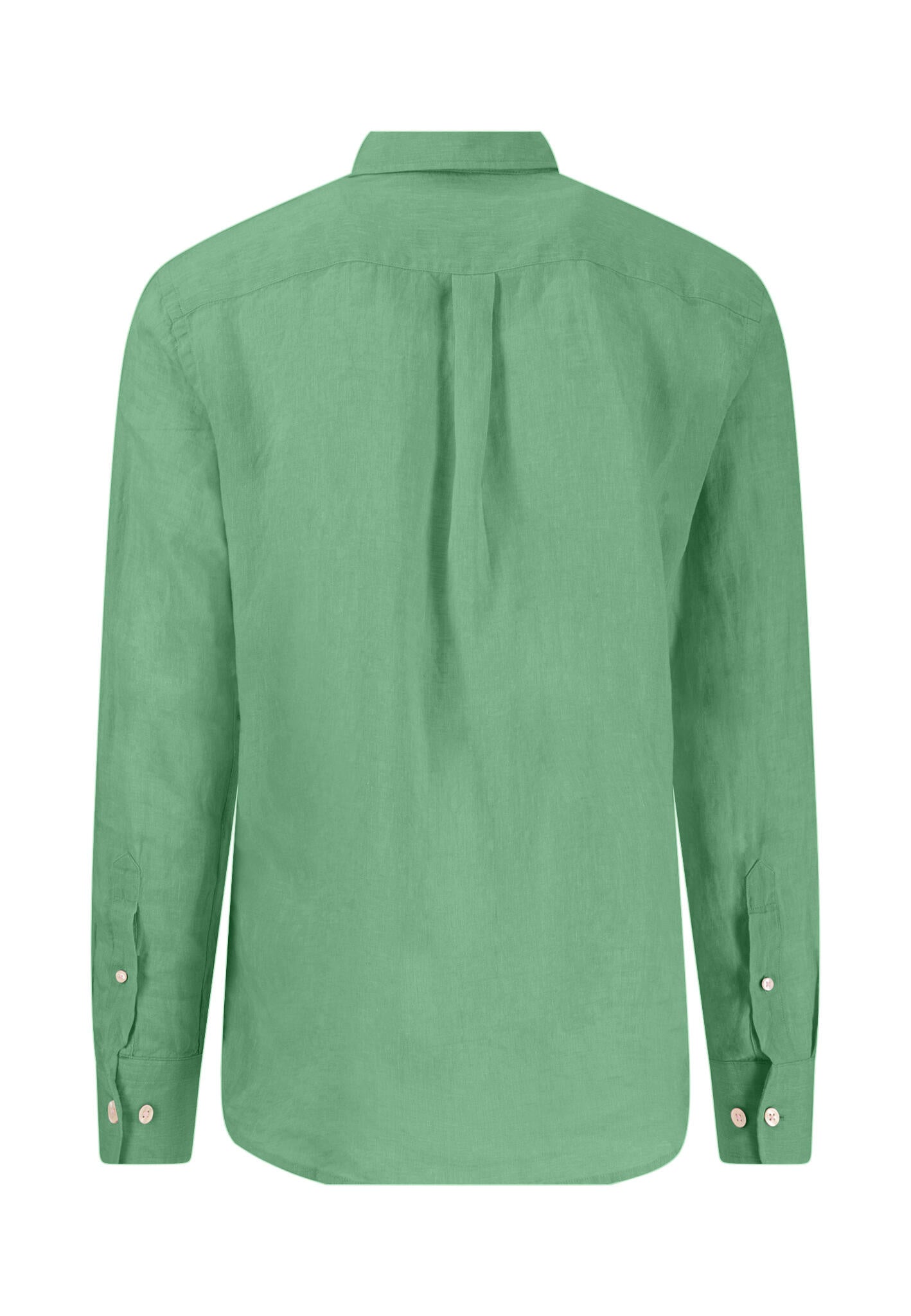 Leinenhemd Comfort Fit - 722-turf green - Grün