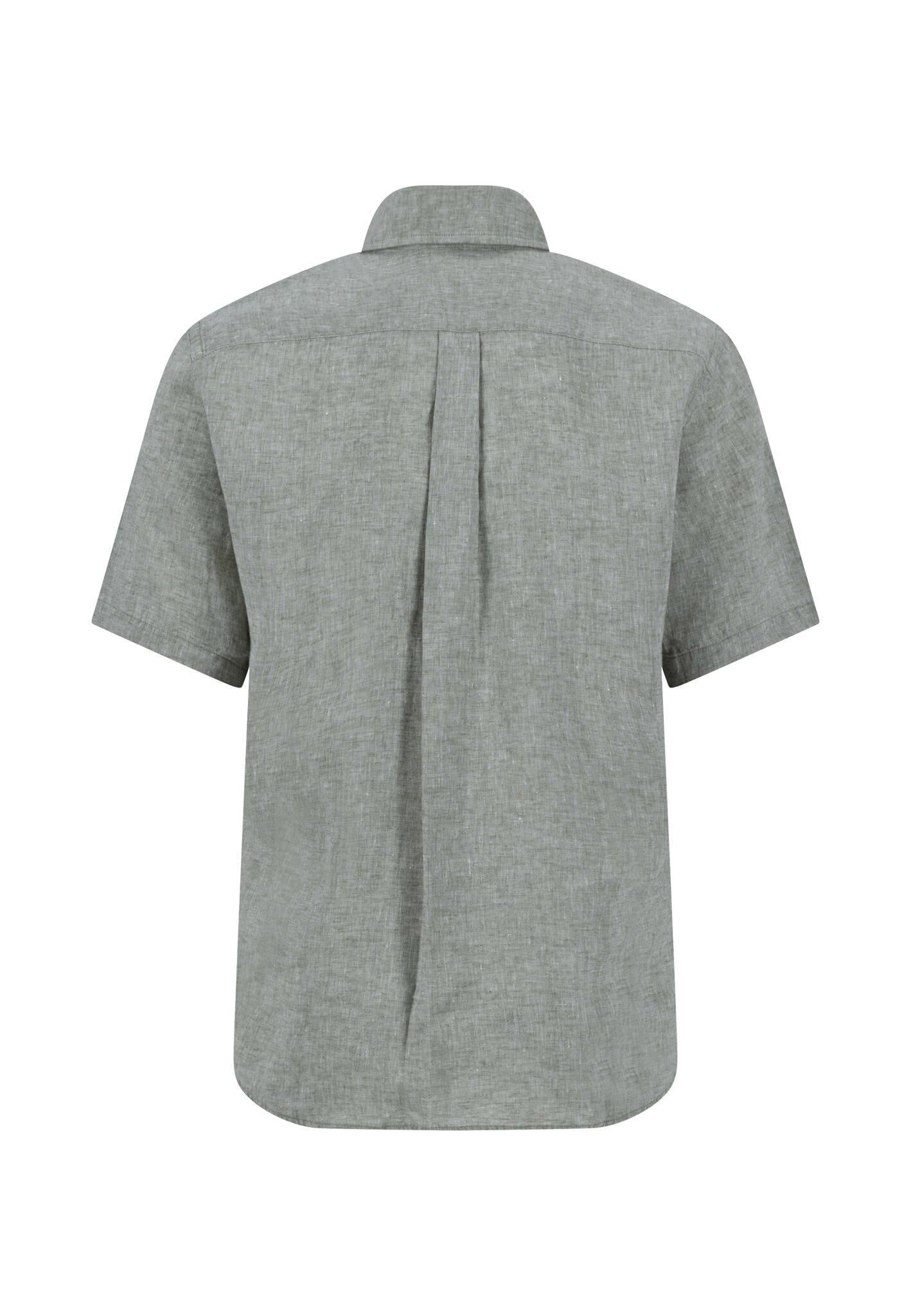 Leinenhemd Regular Fit - 729-olive - Grün