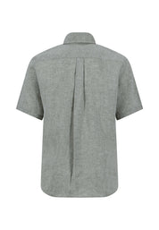 Leinenhemd Regular Fit - 729-olive - Grün