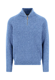 Strickpullover aus Wollmix - 604-crystal blue - Blau