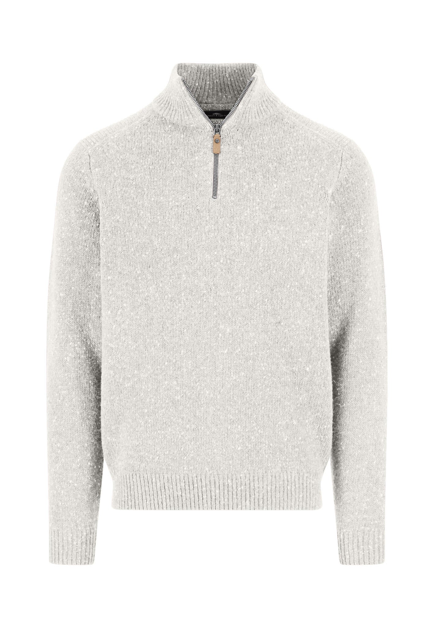 Strickpullover aus Wollmix - 826-winter white - Blau