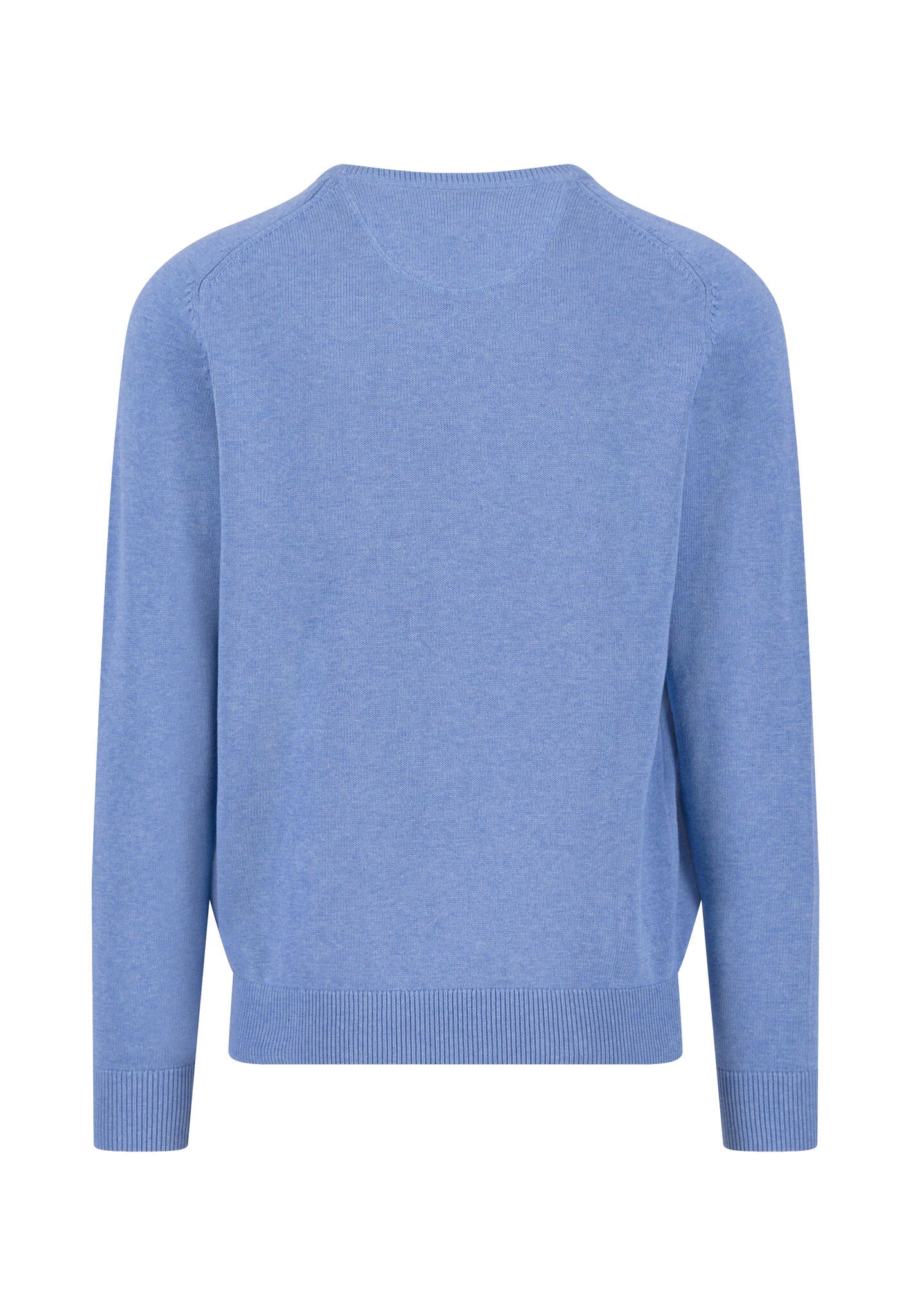 Strickpullover aus Kaschmir - 604-crystal blue - Blau