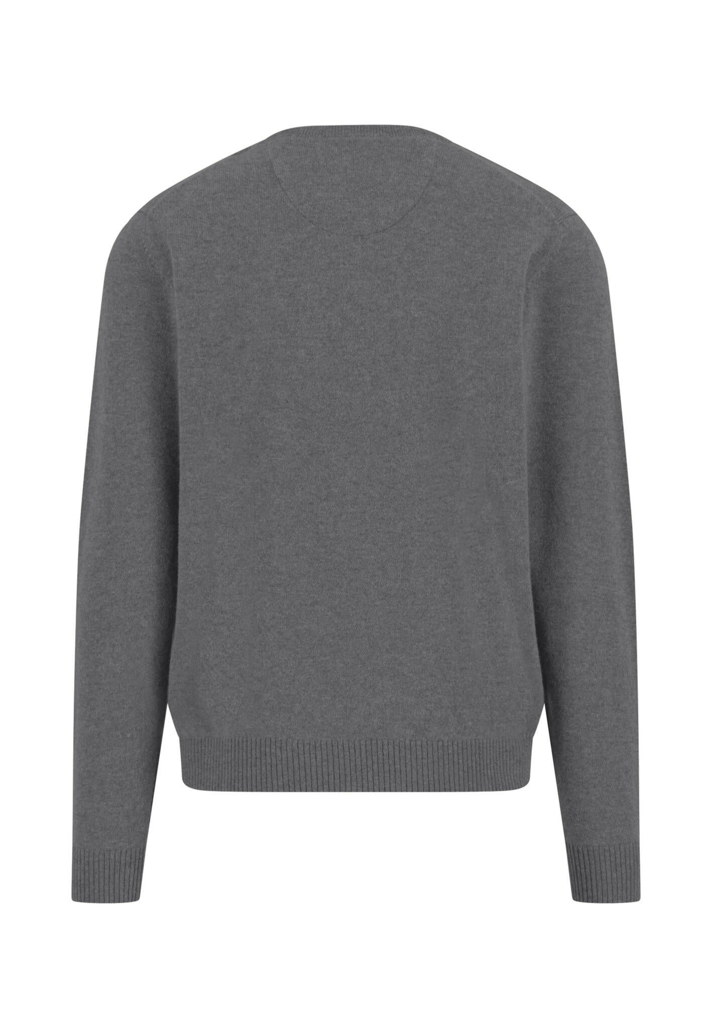 Strickpullover aus Kaschmir - 936-steel - Grau