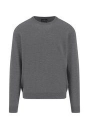 Strickpullover aus Kaschmir - 936-steel - Grau