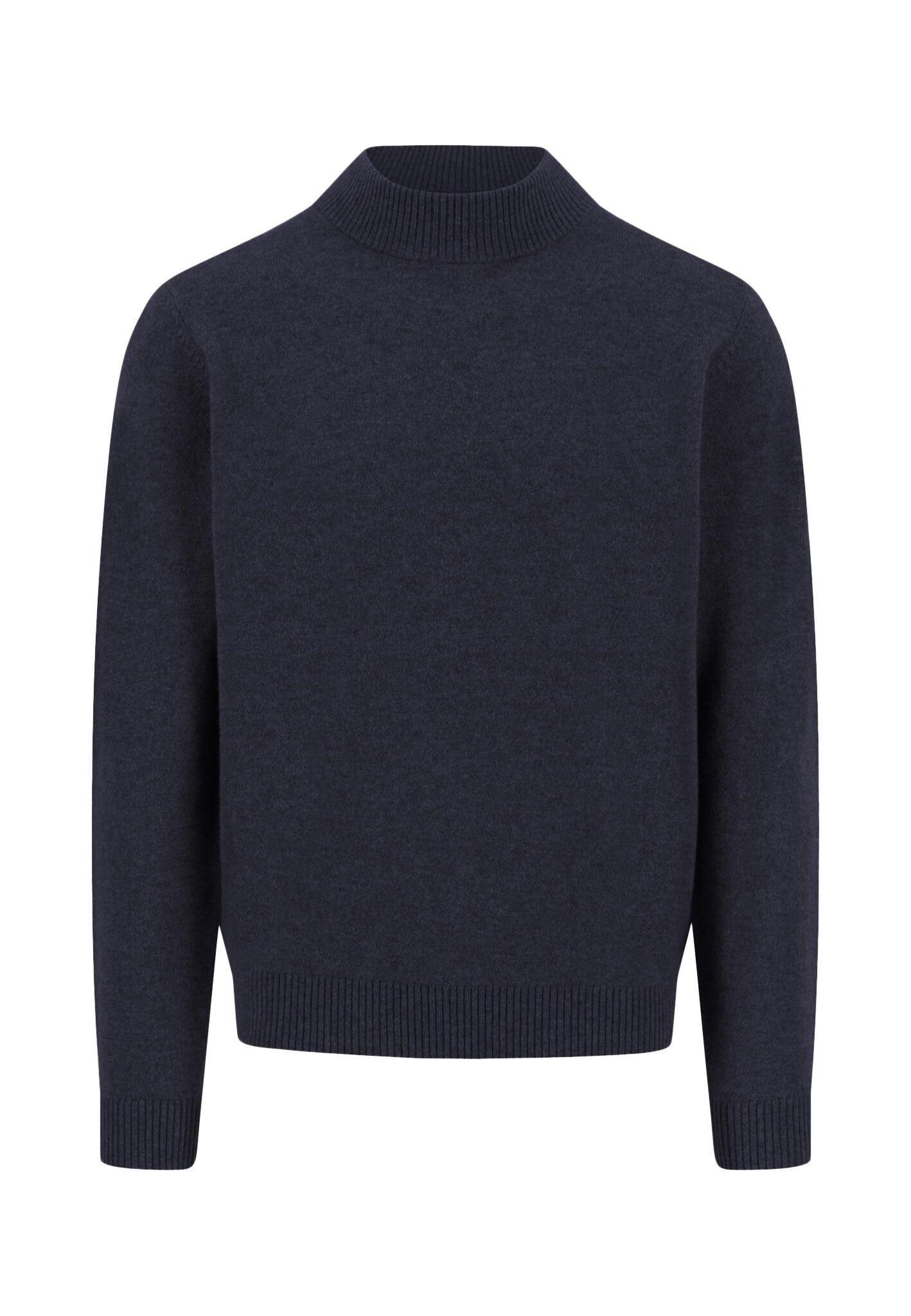 Strickpullover aus Kaschmir - 690-navy - Blau