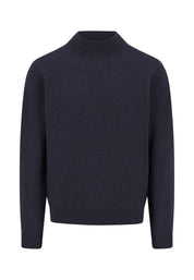 Strickpullover aus Kaschmir - 690-navy - Blau
