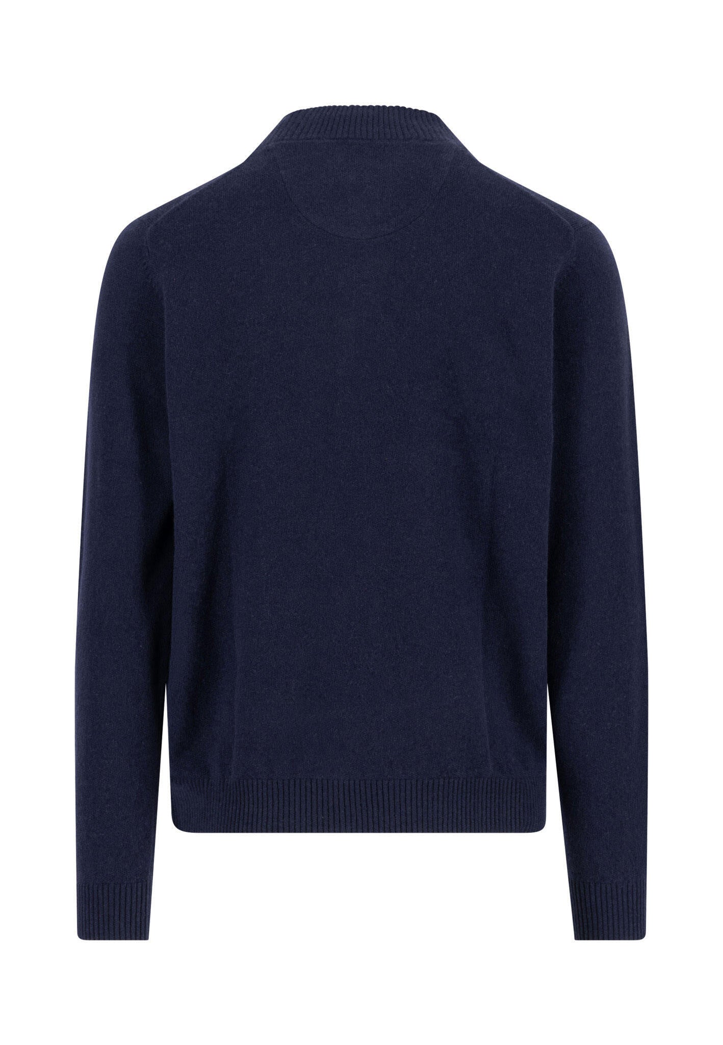 Strickpullover aus Kaschmir - 690-navy - Blau
