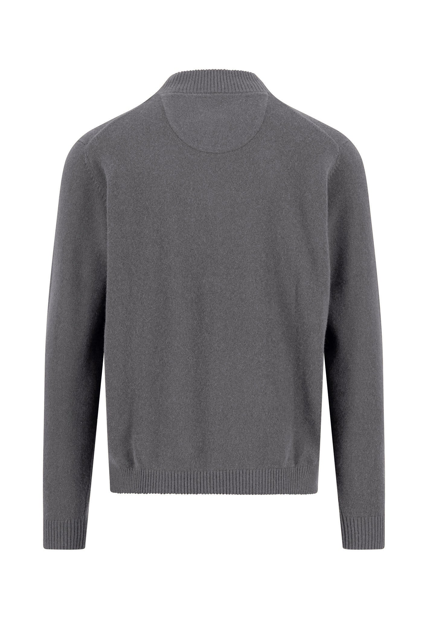 Strickpullover aus Kaschmir - 936-steel - Grau