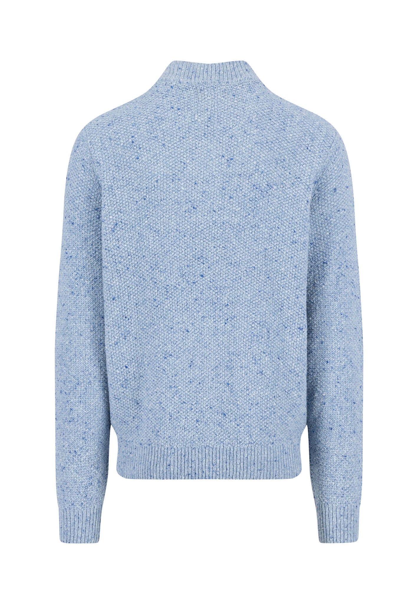 Strickpullover aus Wollmix - 604-crystal blue - Blau