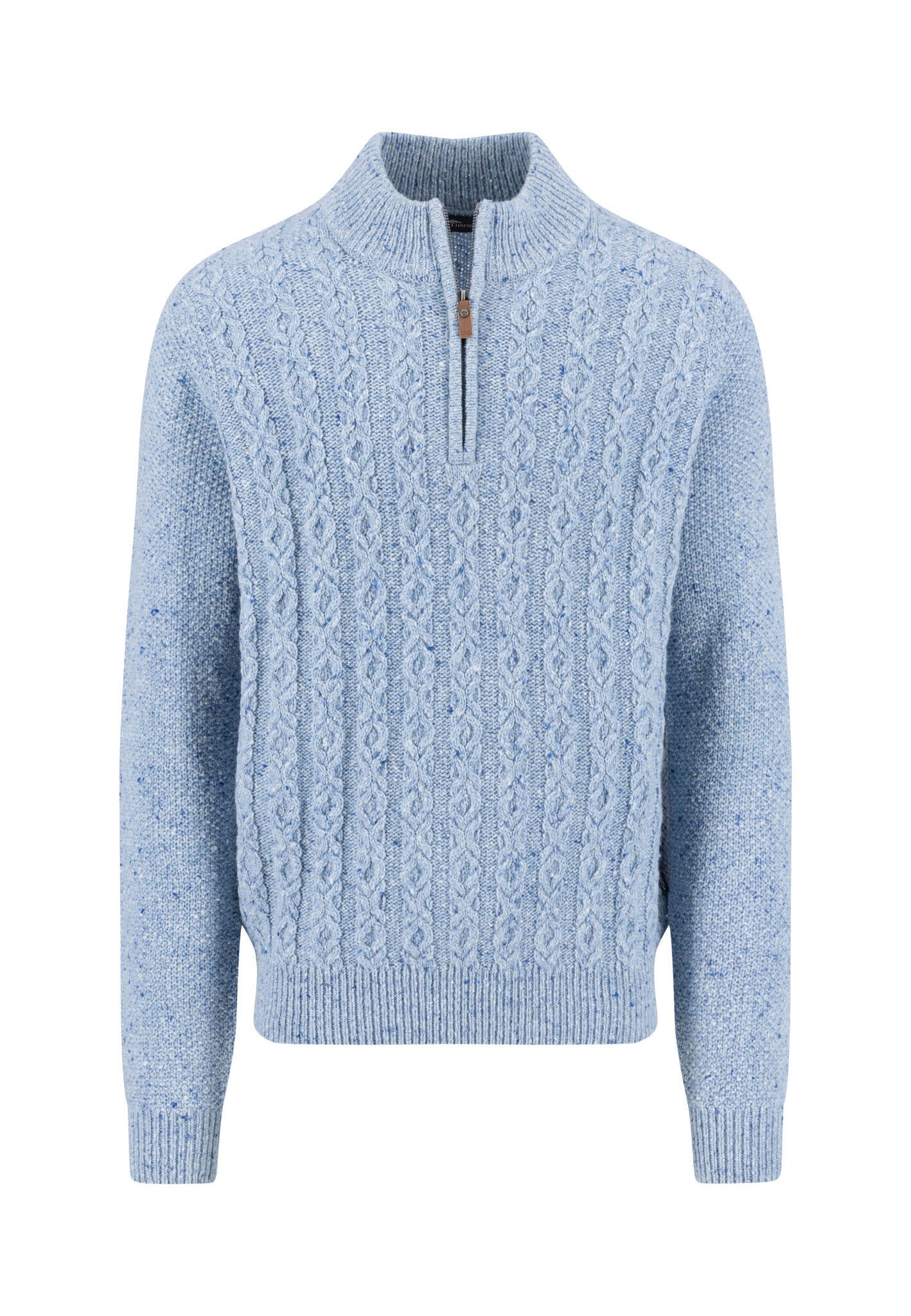 Strickpullover aus Wollmix - 604-crystal blue - Blau