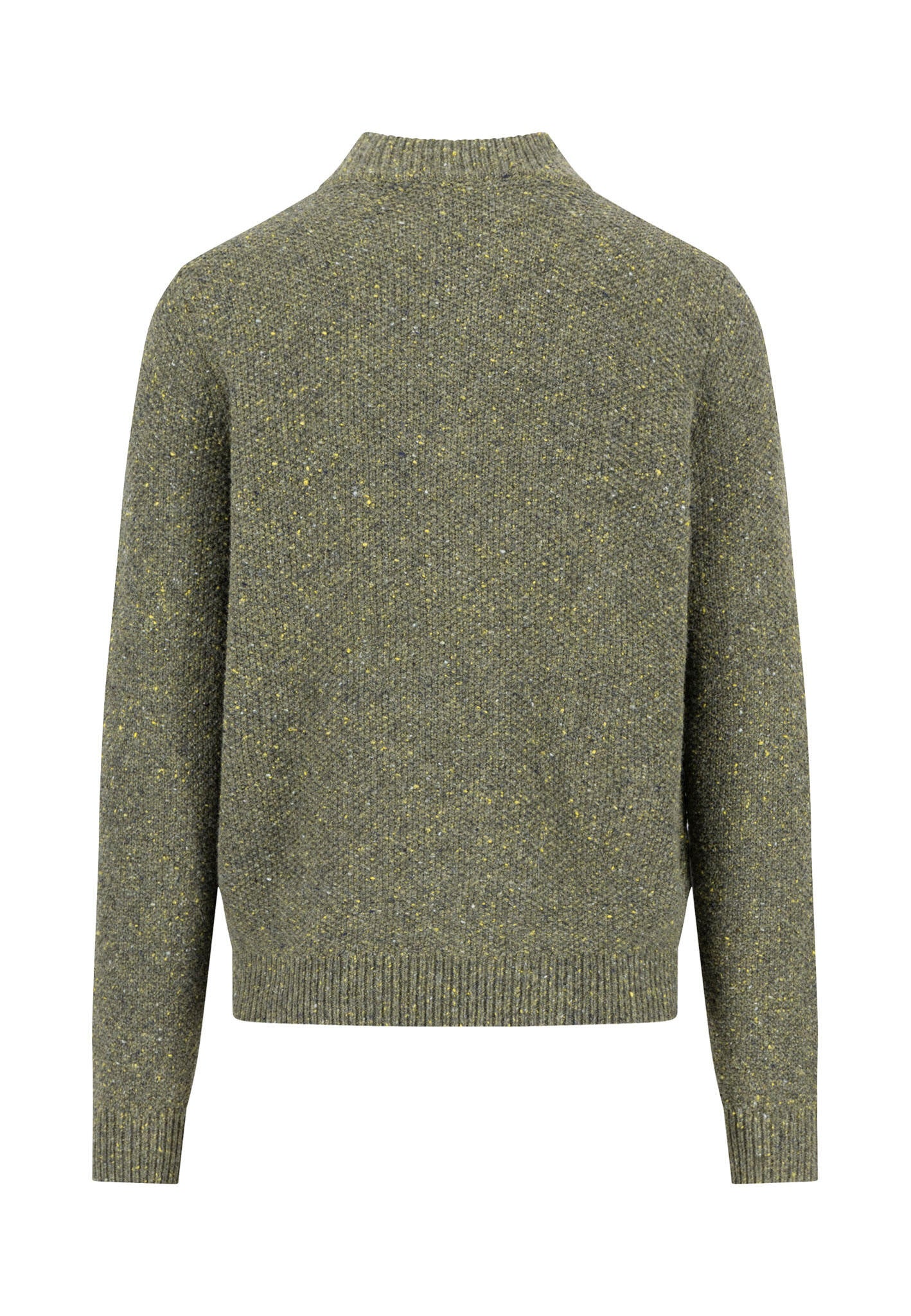 Strickpullover aus Wollmix - 737-dark ivy - Grün